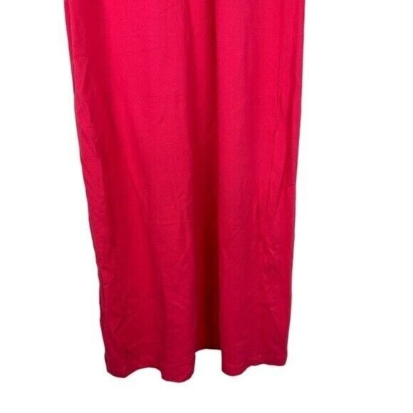 kmart y2k vintage EXPRESSIONS Pink Maxi Polo Dress Women’s Size Small - Picture 4 of 11
